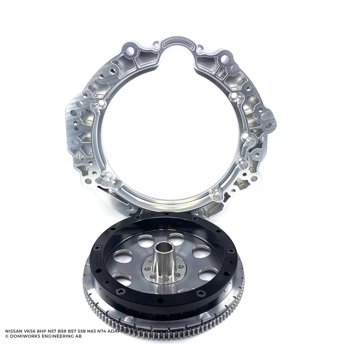 DomiWorks Engineering - NISSAN VK56 TO BMW 8HP 45/50/70/75/90/95 N57 N63 N74 ADAPTER KIT