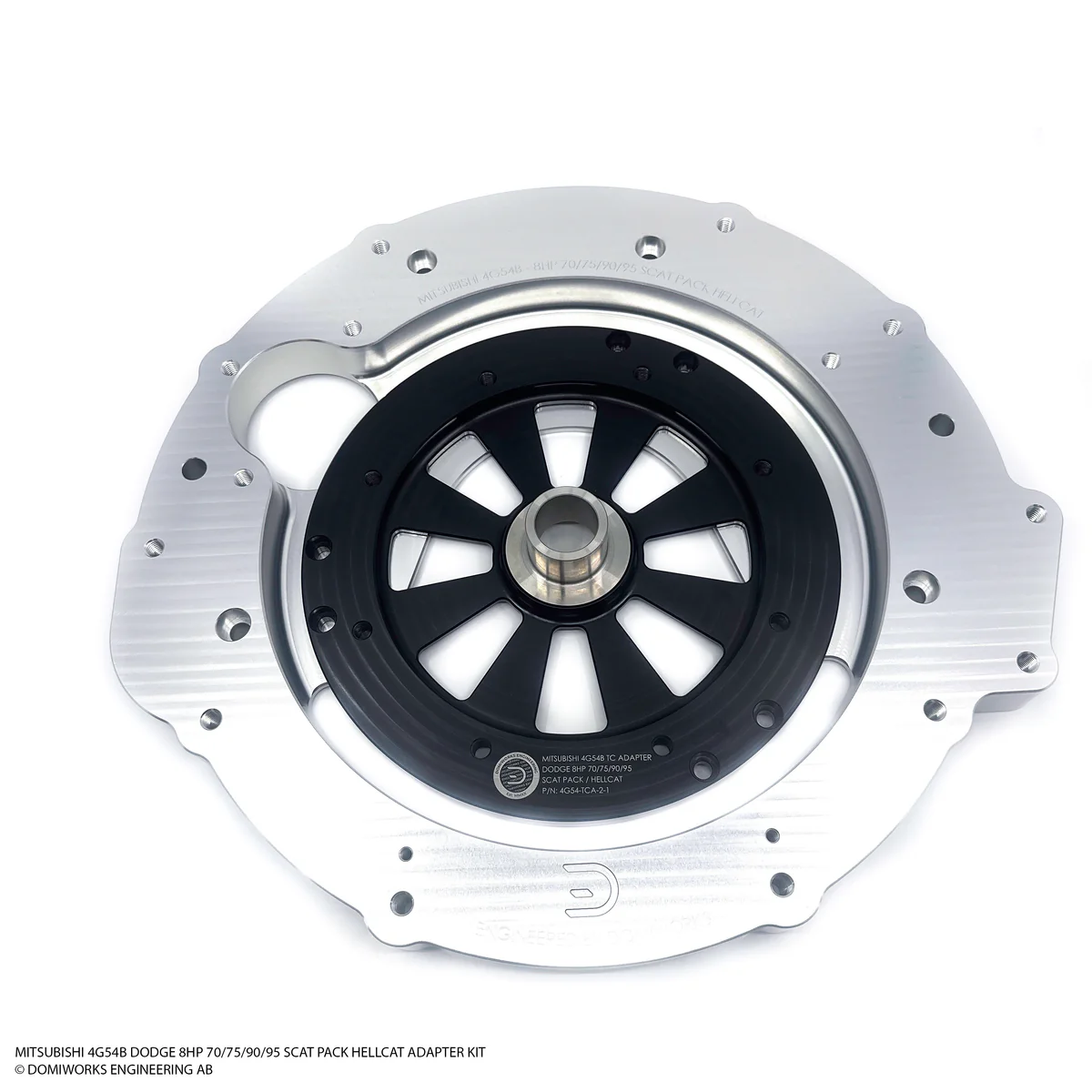 DomiWorks Engineering - MITSUBISHI 4G54B DODGE 8HP 70/75/90/95 SCAT PACK HELLCAT ADAPTER KIT