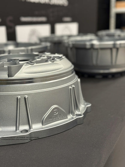 DomiWorks Engineering - TOYOTA 1JZ/2JZ ULTIM8HP BELLHOUSING - FULL SUPRA MKIV VEHICLE KIT