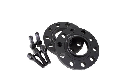ISC Suspension BMW 5x120 Hub Centric (72.6 Hub Bore) Wheel Spacers 15mm Black (Pair)