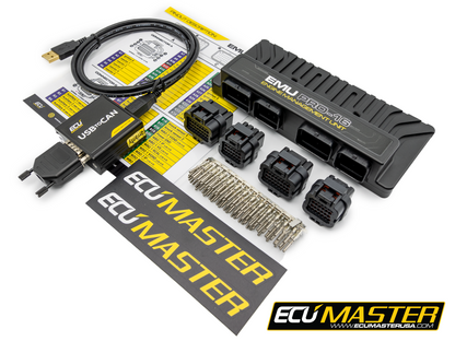 ECU MASTER - EMU PRO-16 w/Connectors & USB to CAN