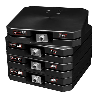 Longacre Racing - Elite Wired Scales From Longacre 1100 Lbs./Pad, 12" Pads