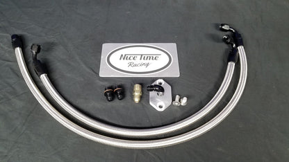 Nice Time Racing KA24DE/KA24E Turbo Plumbing kit SR Location