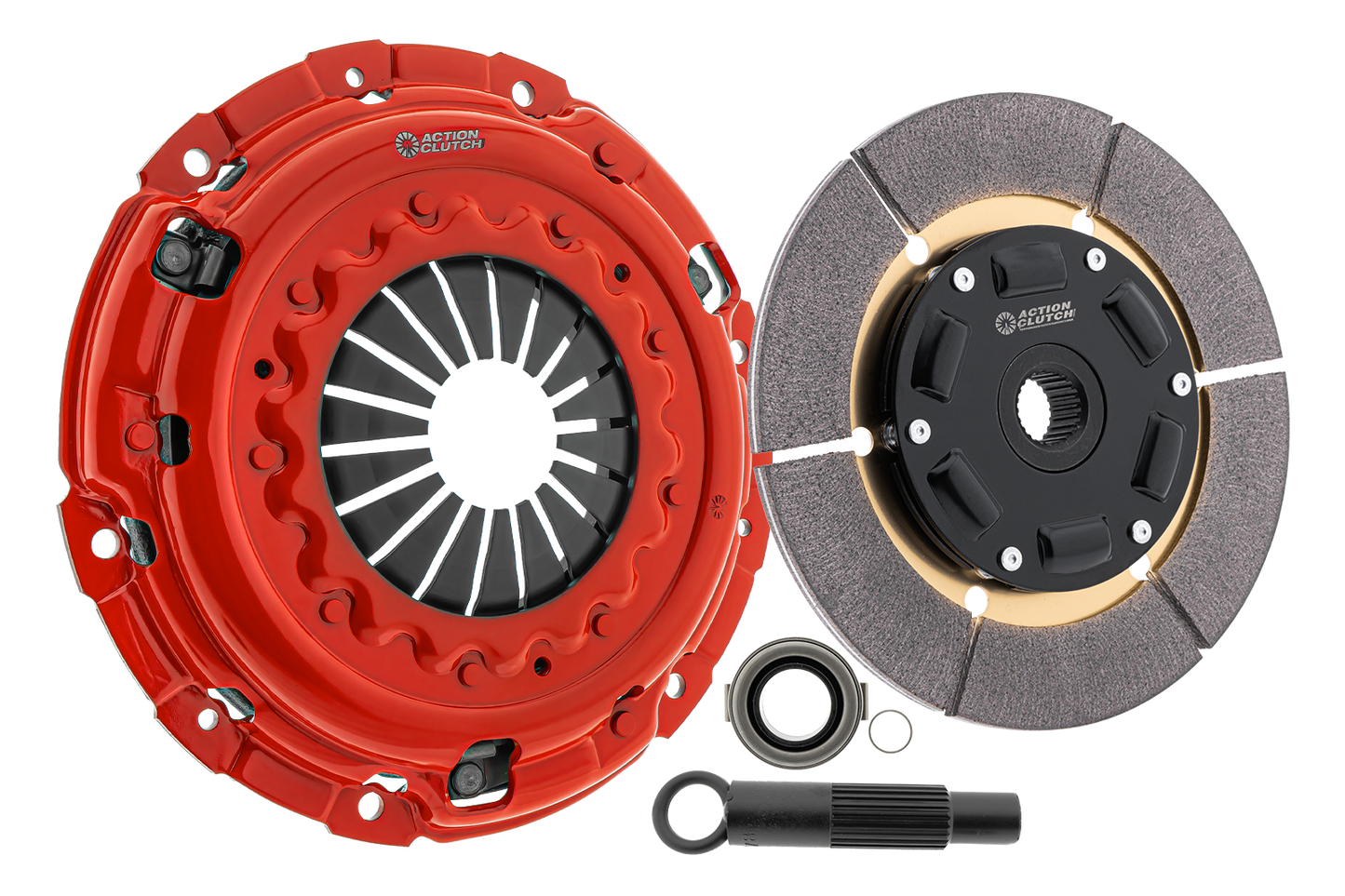 ACTION CLUTCH - Ironman Sprung (Street) Clutch Kit for Infiniti G37 2008-2013 3.7L (VQ37VHR) Includes Heavy Duty Concentric Slave Bearing