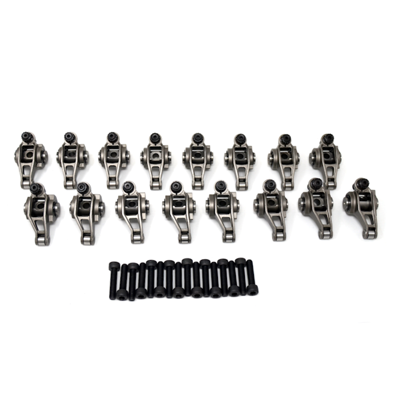 TSP - Steel Adjustable LS7 1.82 Roller Rocker Package w/ TSP Trunnion Kit (25-TSP182RR-ADJ-LS7)