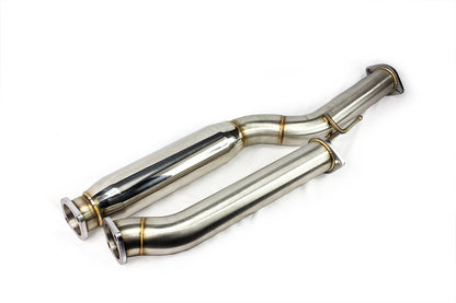 ISR Performance - GT Single Exhaust - Hyundai Genesis Coupe 2.0T 09+ - Burnt Tips