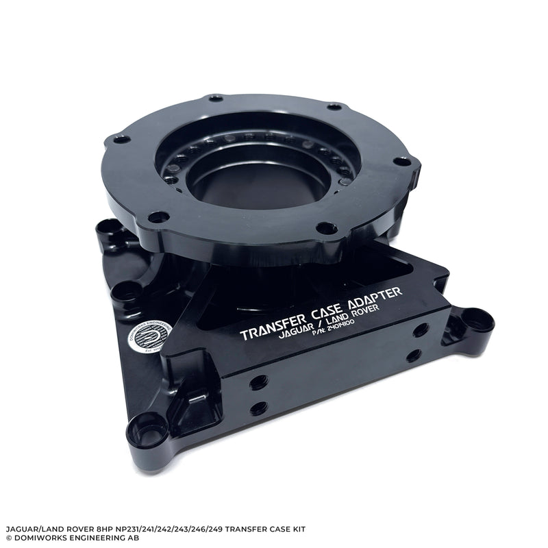 DomiWorks Engineering - NP231/241/242/243/246/249 TRANSFER CASE ADAPTER KIT TO 8HP LAND ROVER