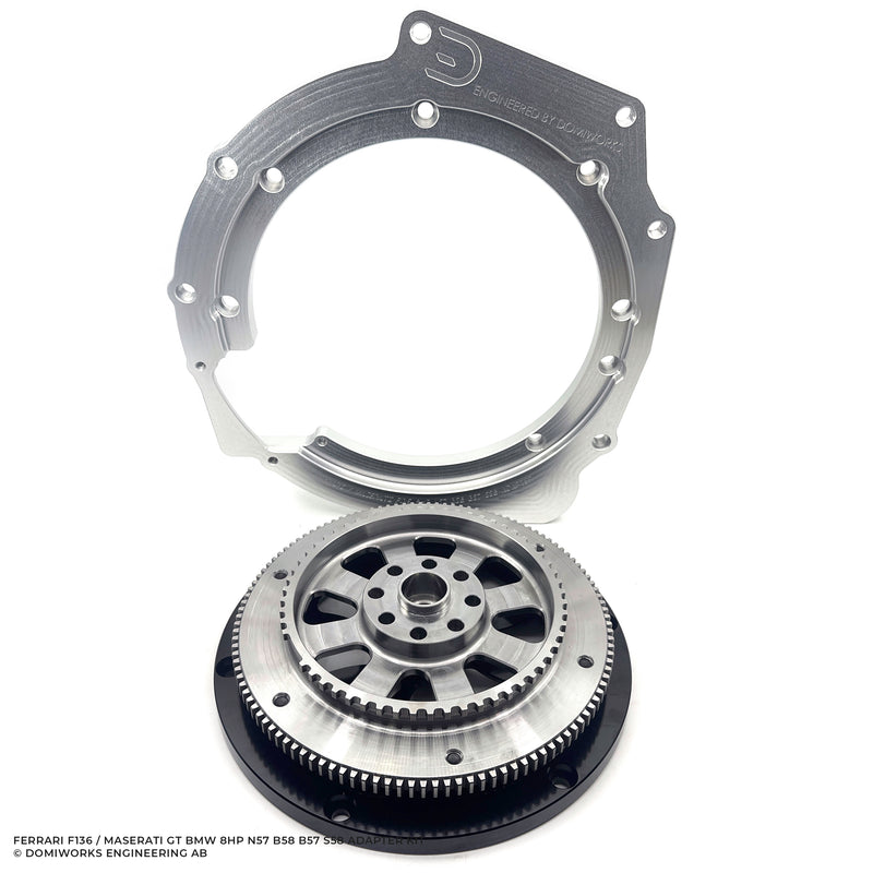 DomiWorks Engineering - FERRARI F136 / MASERATI GT BMW 8HP N57 B58 B57 S58 ADAPTER KIT