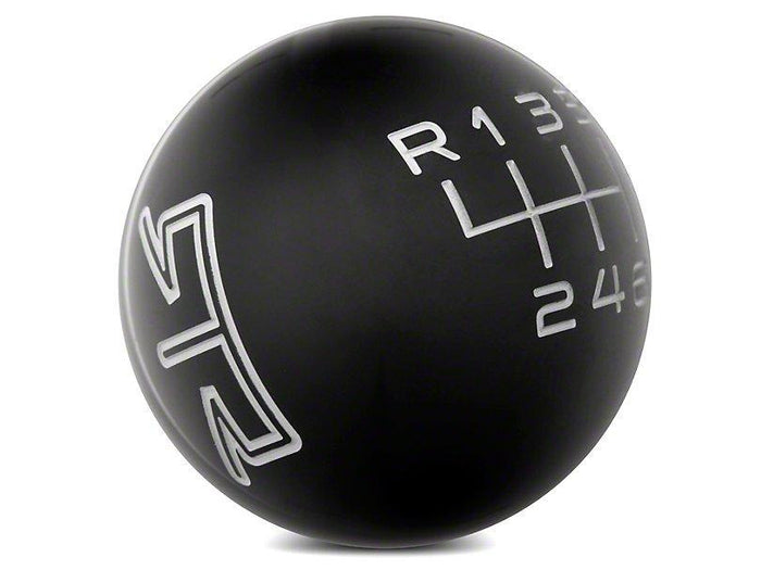 RTR - BLACK SHIFT KNOB - GRAY ENGRAVING (11-14 GT, V6)