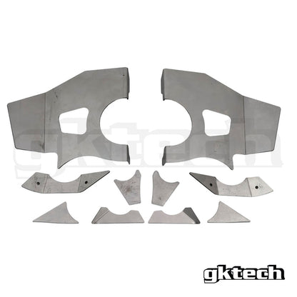 GKTech - LEXUS IS300 SUBFRAME WELD-IN REINFORCEMENT PLATES