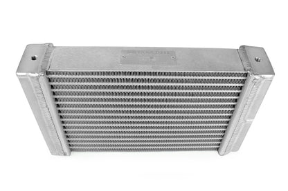 Improved Racing - High efficiency dual-pass oil cooler, 500 series, 15-row, 11.5" x 7.0", -10AN female ORB ports