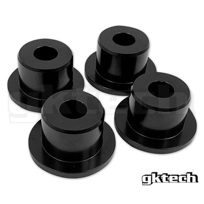 GKTech - Z34 370Z/ G37 BUCHAS DE CREMALHEIRA DE DIREÇÃO DE ALUMÍNIO SÓLIDO (Z34X-SRCK)