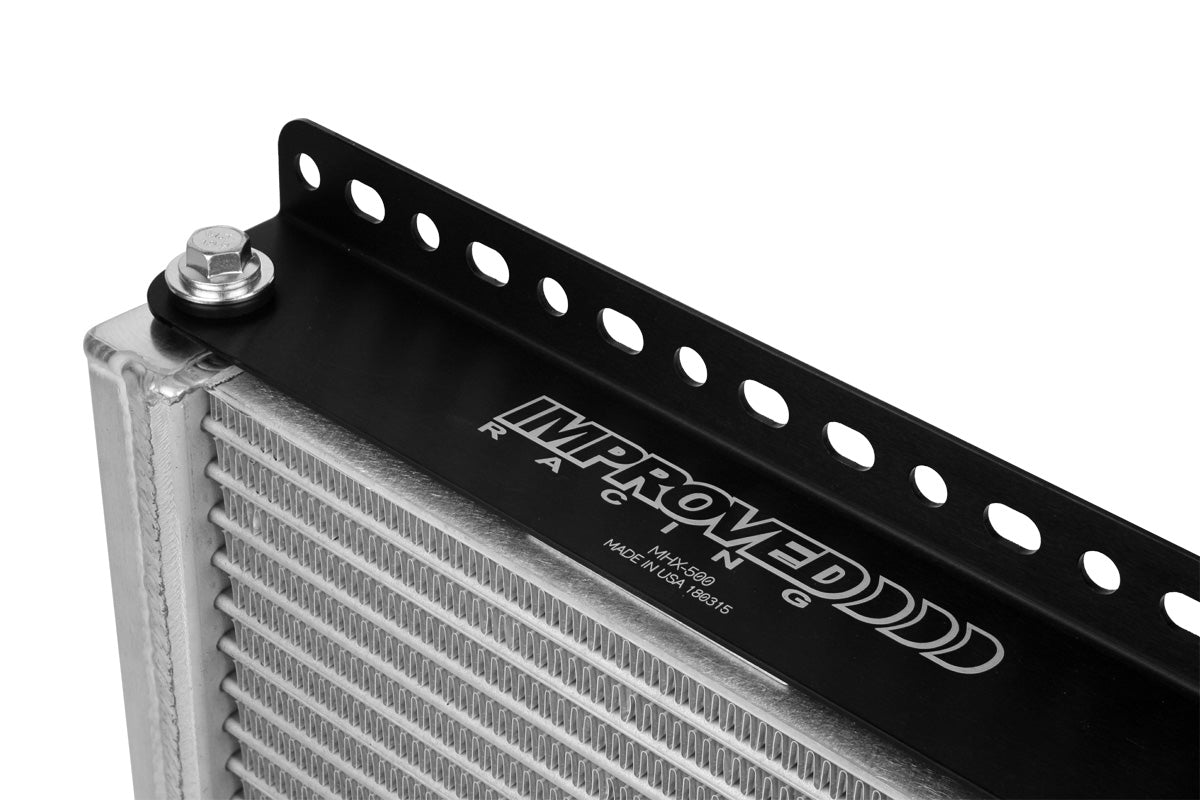 Improved Racing - Dual point rubber-isolated mounting bracket for MHX-500 series oil coolers