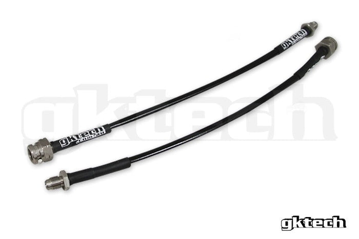 GKTech - Z34 370Z BRAIDED BRAKE LINE SET (FRONT AND REAR)
