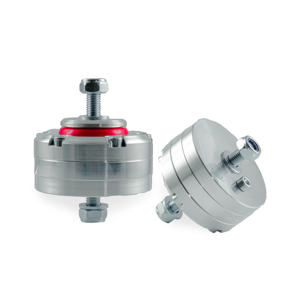 PMC Motorsport - Solid aluminium engine mounts BMW E30 (6CYL) - 80ShA