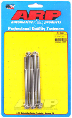 ARP 1/4-20 x 4.000 12pt SS SAE Bolt Kit (5/pkg)