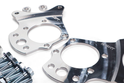 HENKO AUTOLAB - 350Z/370Z/G35/G37 DUAL CALIPER E-BRAKE BRACKETS