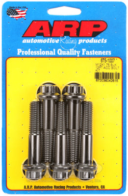 ARP M12 x 1.75 x 60 12pt Black Oxide Bolts (5/pkg)