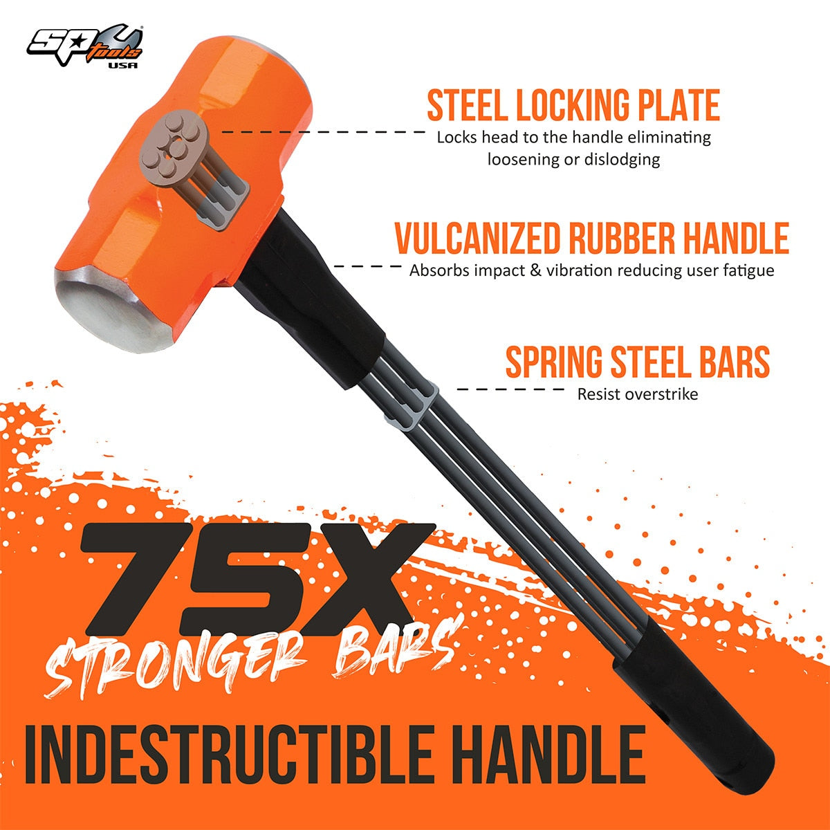 SP Tools USA - 8 LB Sledge Hammer