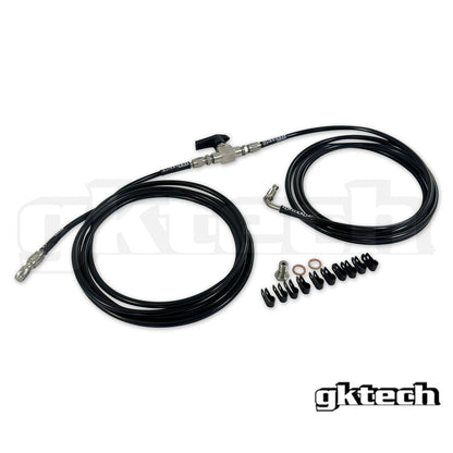 GKTech - 240SX/SKYLINE KIT DE CAIXA DE LINHA DE FREIO TRASEIRO (LINE-LCKR)