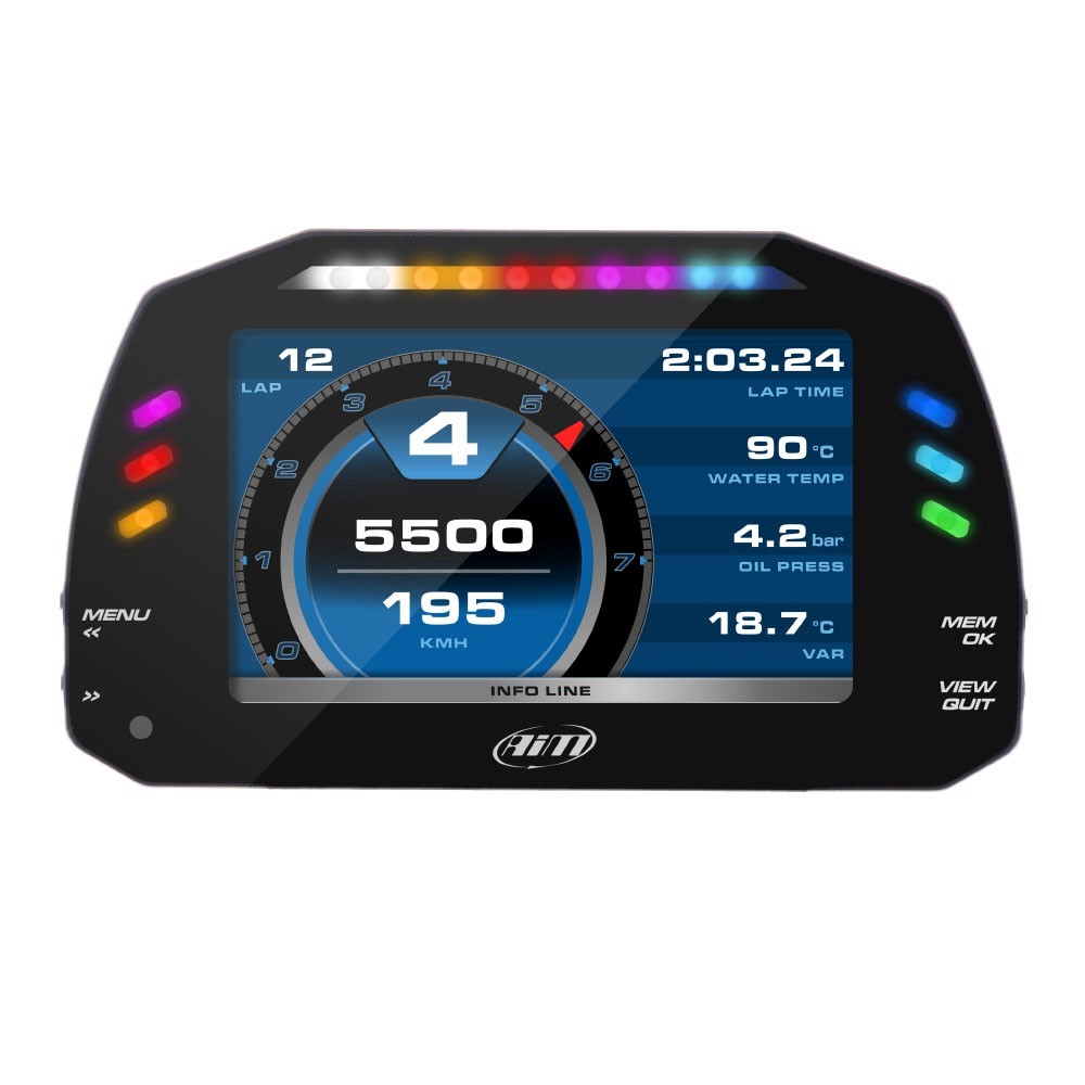 AiM - MXS 1.3 + 4 m GPS09c + USB cable + 37 pins standard harness