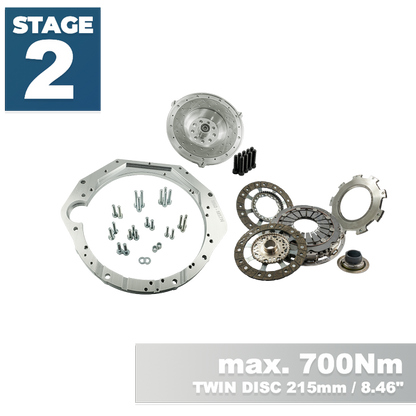 PMC Motorsport - STAGE 2 BMW M60 - BMW M57N HGD JGA - 228mm / 8.98"