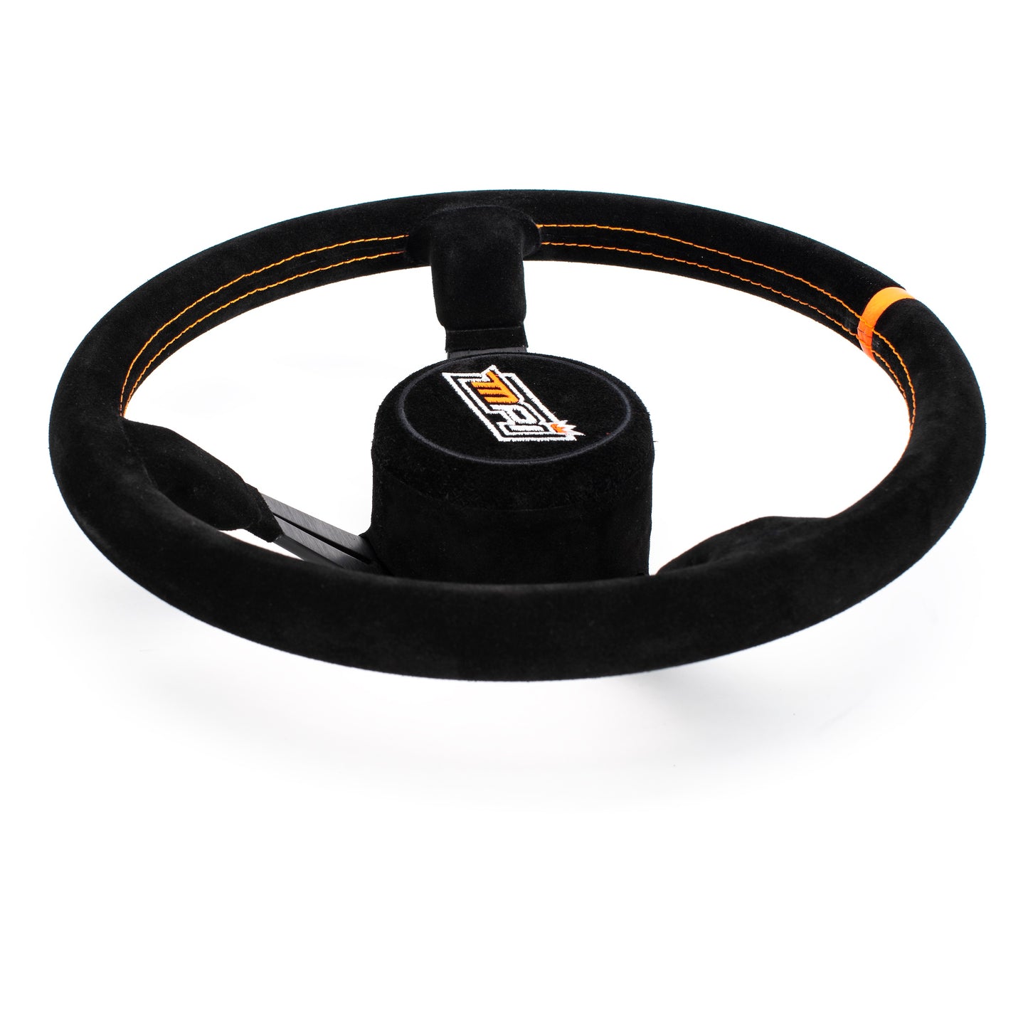 Max Papis Innovations - BL-14-A Deep Dish Suede Steering Wheel
