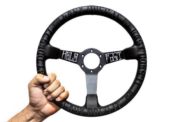HOLD FAST USA - EASY DOES IT ALPHA DAILY STEERING WHEEL