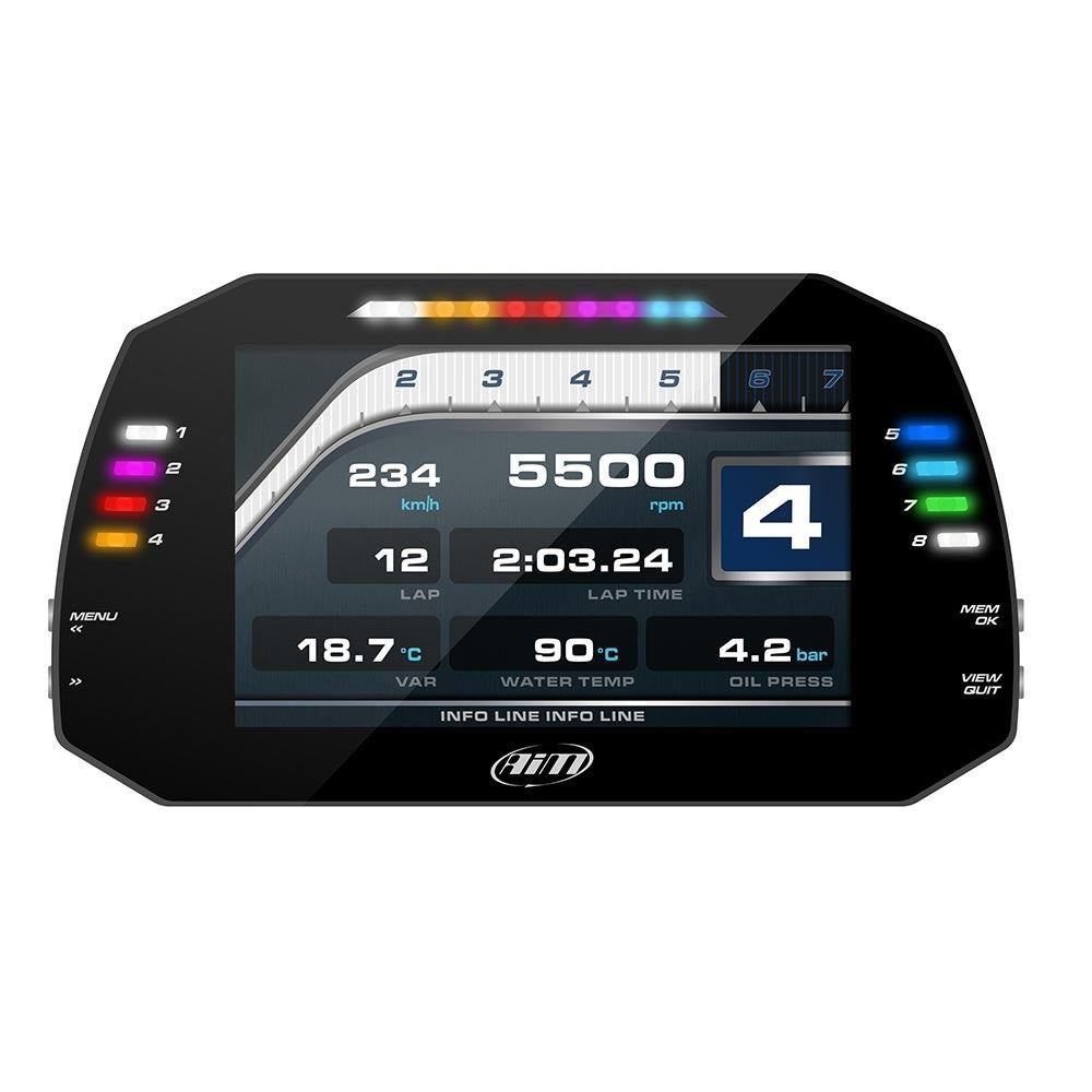AiM - AiM MXG V1.3 Color TFT Dash Logger