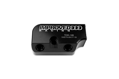 Improved Racing - Transmission cooler adapter, thermostatic, 140F, 6L80/6L90 transmissions, -6AN ORB ports