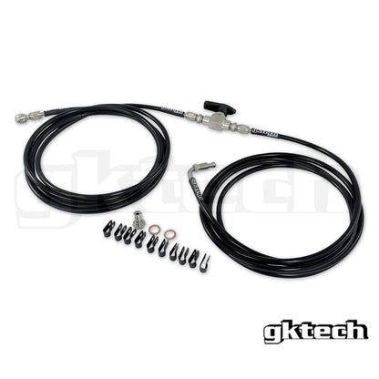 GKTech - 240SX/SKYLINE KIT DE CAIXA DE LINHA DE FREIO TRASEIRO (LINE-LCKR)