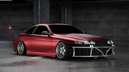 True Focus Fabrication - Lexus SC300 / SC400 - Front Dual Row Bash Bar