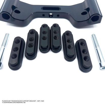 DomiWorks Engineering - FlexMount 2.0 - 8HP Transmission support bracket - N57/N63