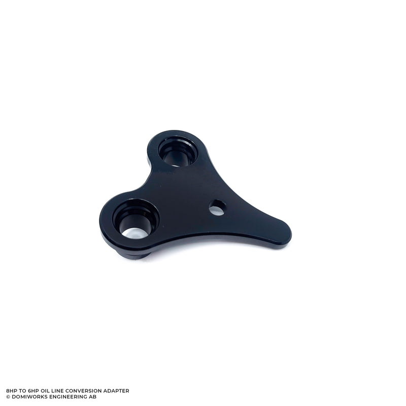 DomiWorks Engineering - 8HP TO 6HP OIL LINE CONVERSION ADAPTER - TYPE 1 (17MM)