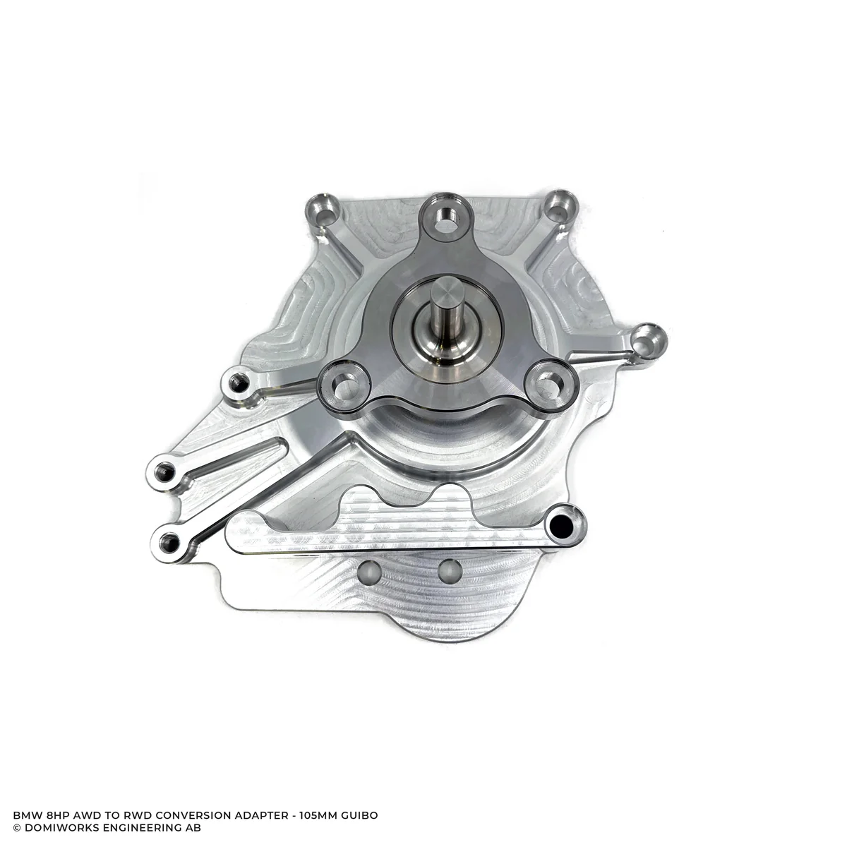 DomiWorks Engineering - BMW 8HP AWD TO RWD CONVERSION ADAPTER KIT - 105MM GUIBO