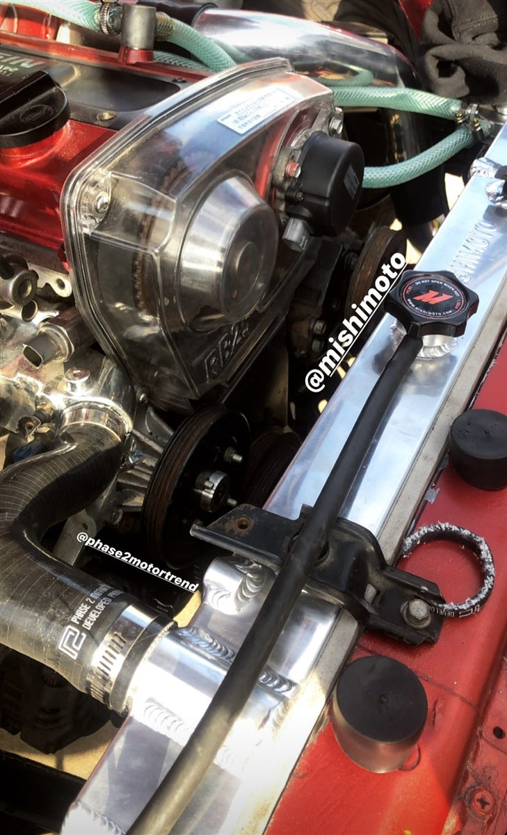 P2M - NISSAN RB25DET RADIATOR HOSE KIT : BLACK