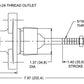 Sikky Manufacturing - Reverse Mount Pull Back Style Hydraulic Handbrake (SM-HEB-2)