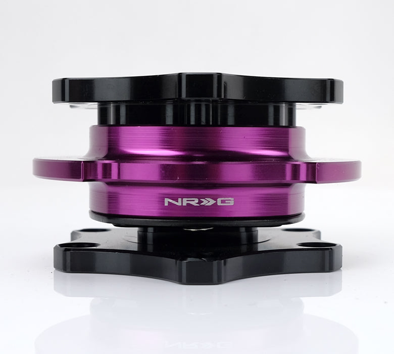 NRG SFI KEY WAY TYPE QUICK RELEASE BLACK-PURPLE