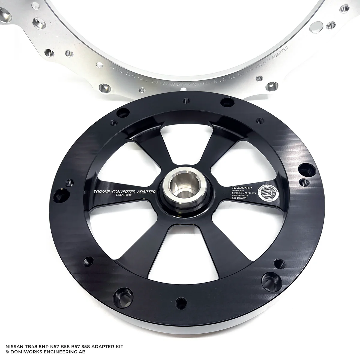 DomiWorks Engineering - NISSAN TB48 TO BMW 8HP N57 B58 B57 S58 N57 N63 N74 ADAPTER KIT