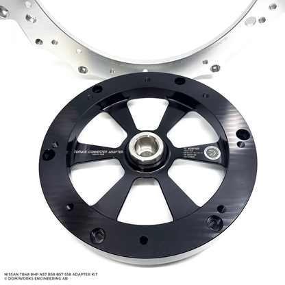 DomiWorks Engineering - NISSAN TB48 TO BMW 8HP N57 B58 B57 S58 N57 N63 N74 ADAPTER KIT