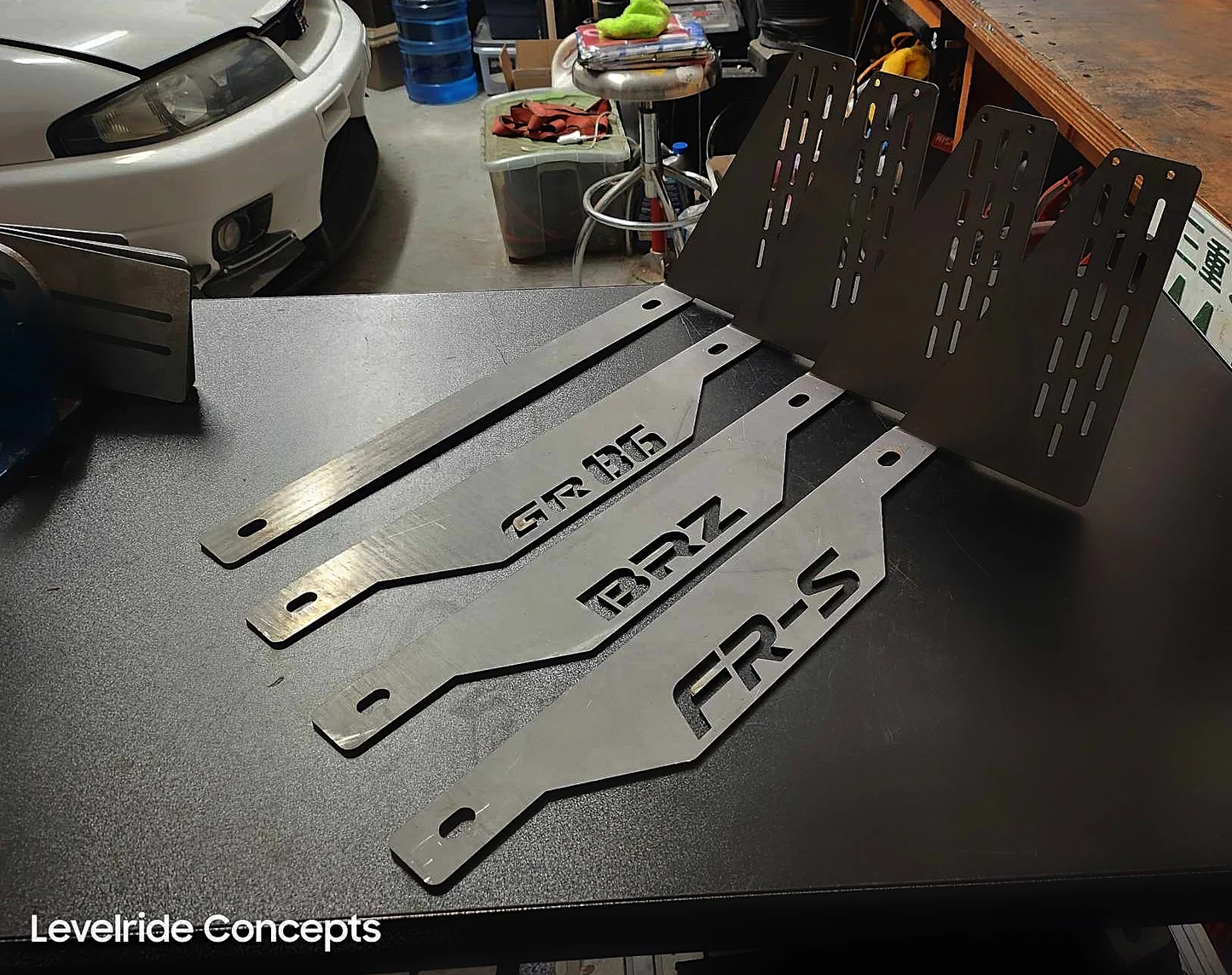 Levelride Concepts/Phantom Works Subaru BRZ/Toyota FRS~GR 86 Fire Extinguisher Mount