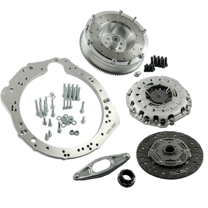 PMC Motorsport - Stage 1 Nissan CA18 - manual 6-speed BMW M57n GS6-53DZ HGD JGA HGA - 240mm / 9.45"