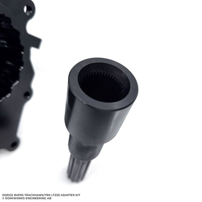 DomiWorks Engineering - LAND ROVER LT230 TRANSFER CASE ADAPTER KIT TO DODGE 8HP95 TRACKHAWK/TRX