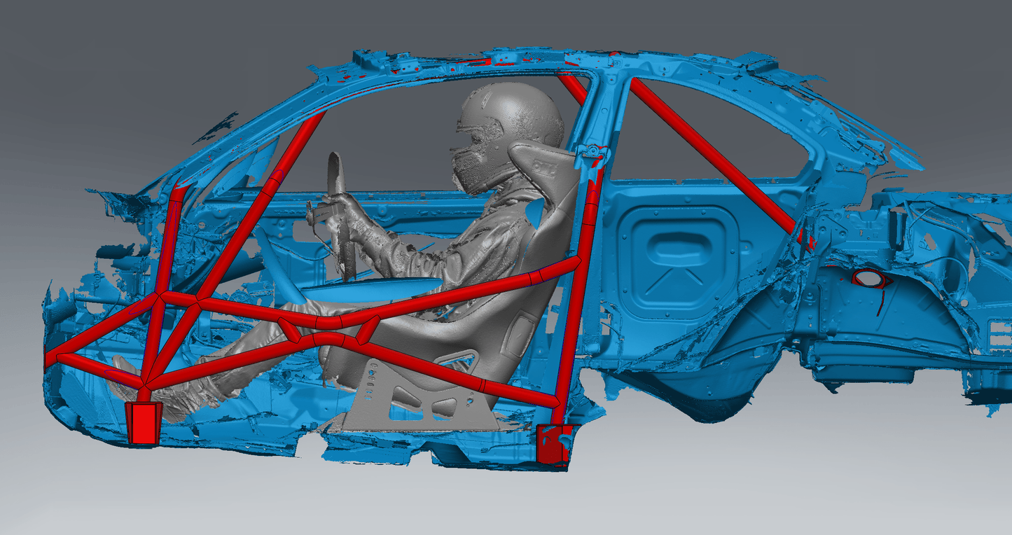 CAGEKITS - E82 FD Spec – X Door Bar Roll Cage