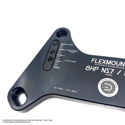 DomiWorks Engineering - FlexMount 2.0 - 8HP Transmission support bracket - N57/N63