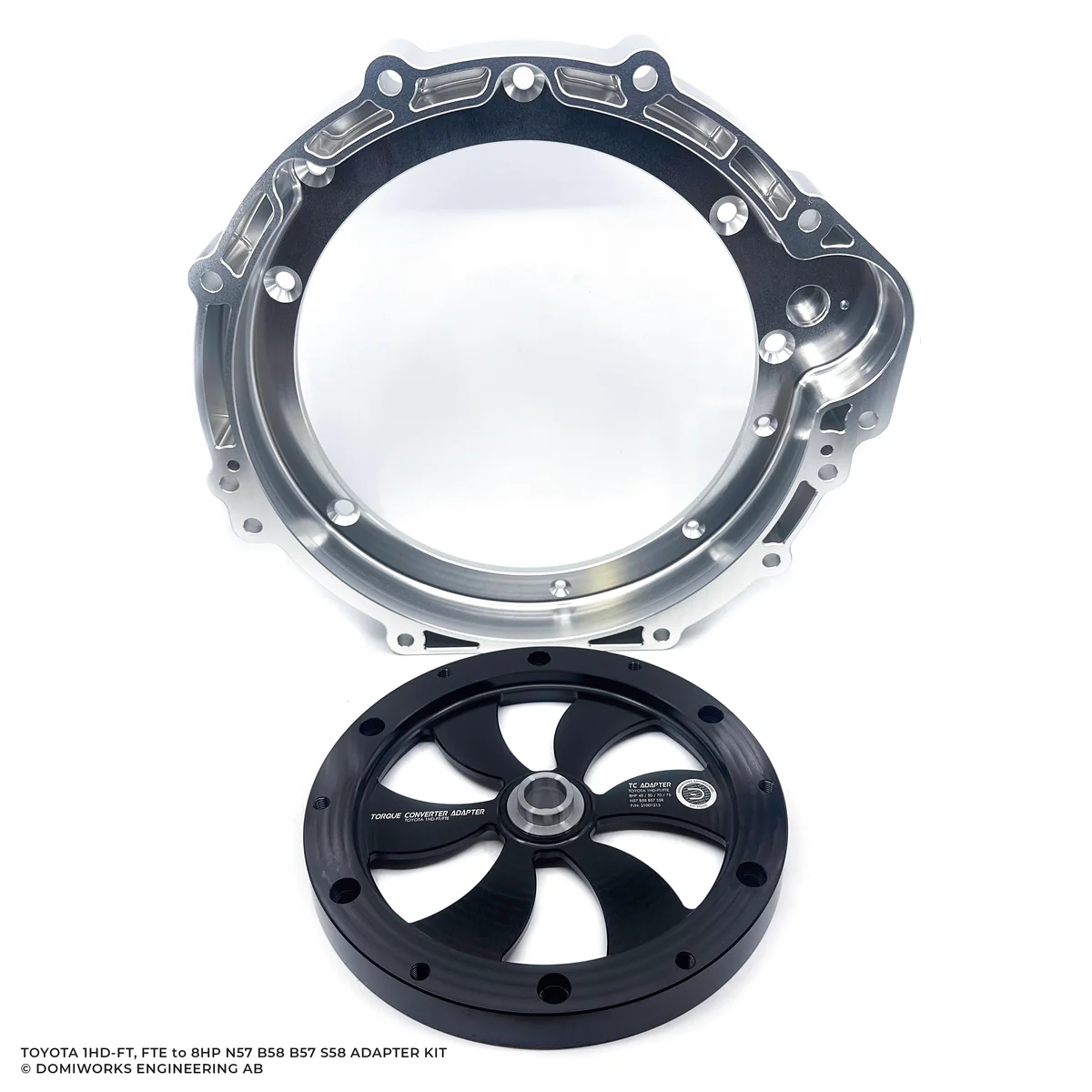 DomiWorks Engineering - TOYOTA 1HD-FT, FTE TO BMW 8HP 45/50/70/75 N57 B58 B57 ADAPTER KIT