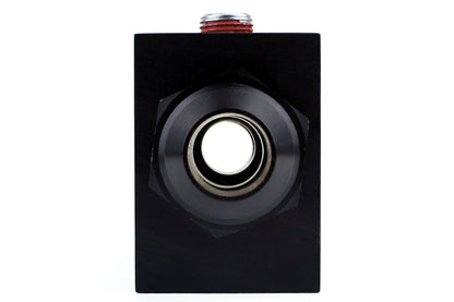 Improved Racing - Inline oil sensor adapter block, two 1/8" NPT sensor ports, -10AN ORB in/out ports