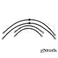 GKTech - S14/S15 TO Z32/SKYLINE CONVERSION BRAIDED BRAKE LINES