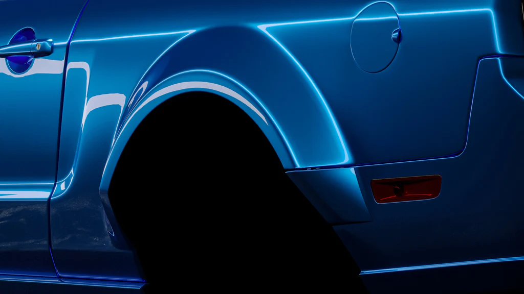 2FPERFORMANCE - FORD S197 MUSTANG 55MM WIDE REAR OVERFENDERS)