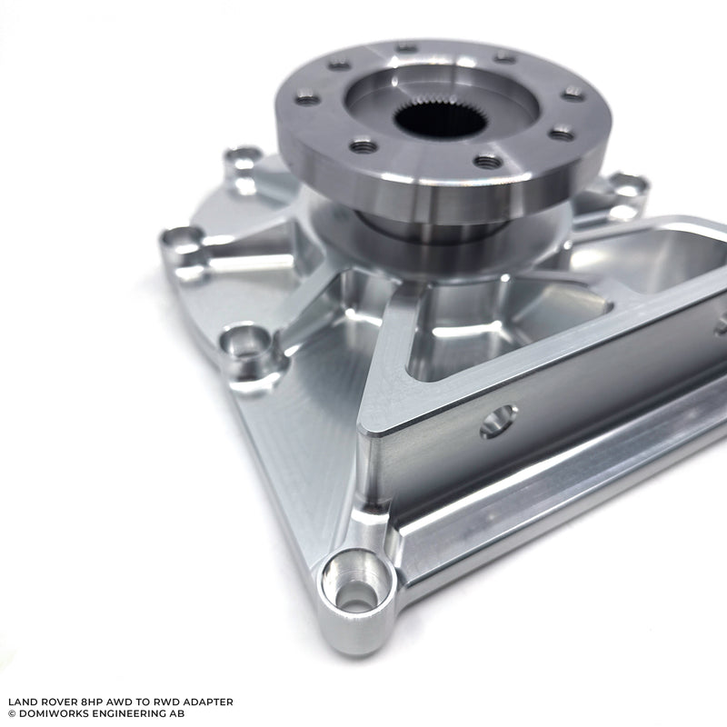 DomiWorks Engineering - LAND ROVER 8HP AWD TO RWD CONVERSION ADAPTER KIT - 1350/SUPRA